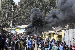 Les manifestations ont été émaillées de pillages, actes de vandalisme et d'affrontements ayant fait plusieurs dizaines de morts (archives).